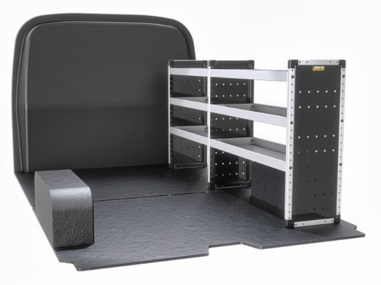 Van Guard Bronze Trade Van Racking Package - Offside for Nissan Primastar 2022-Onwards | L2 | H1