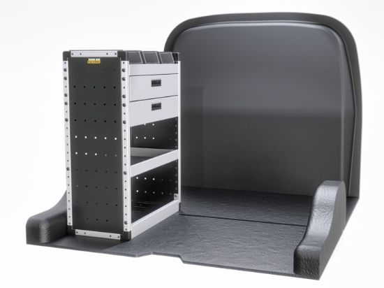 Van Guard Gold Trade Van Racking Package - Nearside for Nissan Townstar 2022-Onwards | L1 | H1