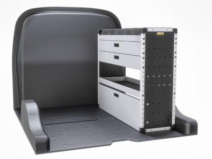 Van Guard Gold Trade Van Racking Package - Offside for Nissan Townstar 2022-Onwards | L1 | H1