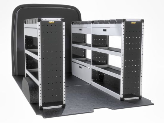 Van Guard Gold Trade Van Racking Package - Complete Kit for MAN TGE 2017-Onwards | L3 | H2