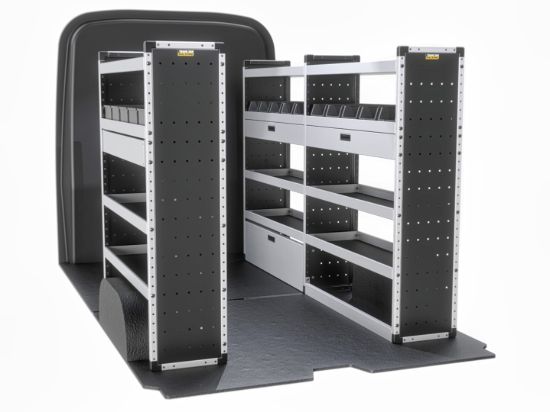 Van Guard Gold Trade Van Racking Package - Complete Kit for MAN TGE 2017-Onwards | L3 | H3