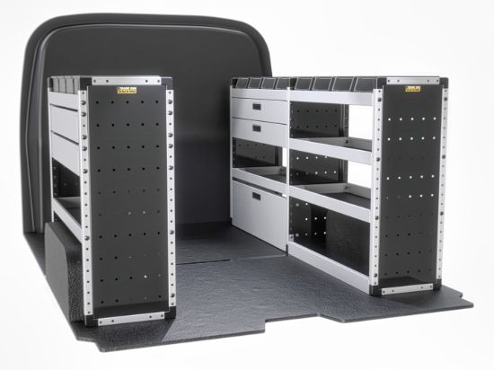 Van Guard Gold Trade Van Racking Package - Complete Kit for Nissan Primastar 2022-Onwards | L1 | H1