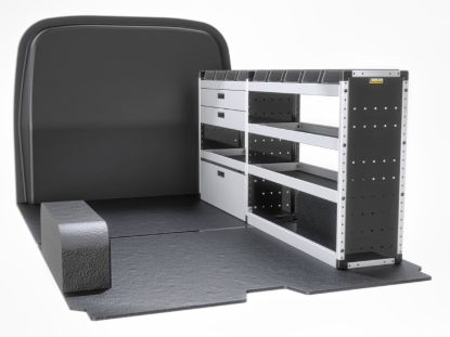 Van Guard Gold Trade Van Racking Package - Offside for Nissan Primastar 2022-Onwards | L2 | H1