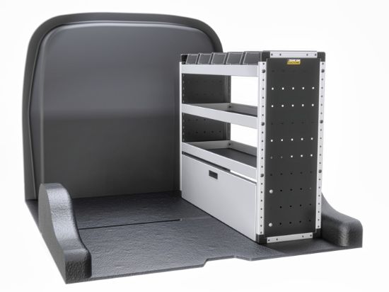 Van Guard Silver Trade Van Racking Package - Offside for Nissan Townstar 2022-Onwards | L1 | H1