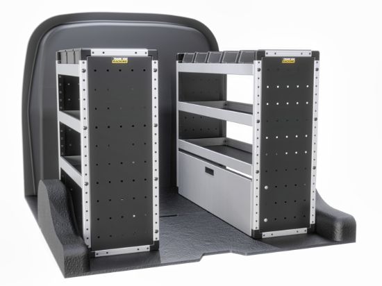 Van Guard Silver Trade Van Racking Package - Complete Kit for Nissan Townstar 2022-Onwards | L1 | H1