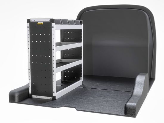 Picture of Van Guard Silver Trade Van Racking Package - Nearside for Fiat Doblo 2022-Onwards | L2 | H1 | TVR-S-002-NS