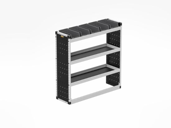 Picture of Van Guard Silver Trade Van Racking Package - Nearside for Vauxhall Movano 2022-Onwards | L2 | H1 | TVR-S-005-NS