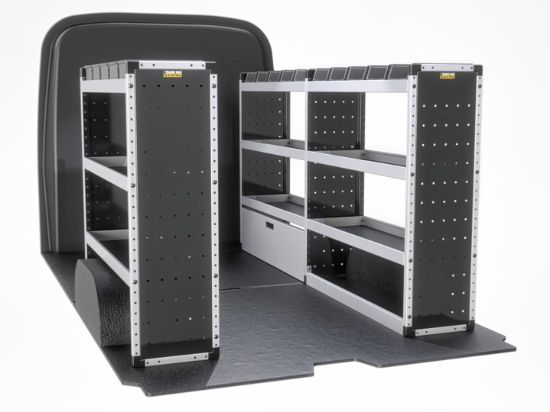 Van Guard Silver Trade Van Racking Package - Complete Kit for MAN TGE 2017-Onwards | L3 | H2