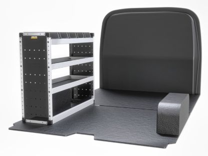 Picture of Van Guard Silver Trade Van Racking Package - Nearside for Nissan Primastar 2022-Onwards | L2 | H1 | TVR-S-009-NS
