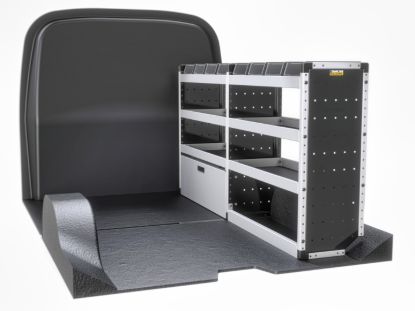 Van Guard Silver Trade Van Racking Package - Offside for Fiat Scudo 2022-Onwards | L1 | H1