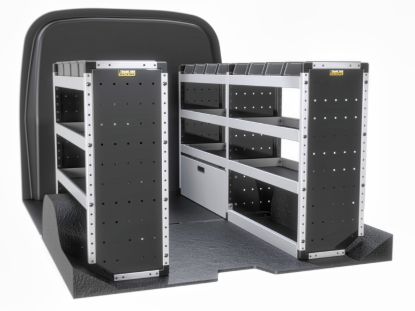 Van Guard Silver Trade Van Racking Package - Complete Kit for Fiat Scudo 2022-Onwards | L1 | H1
