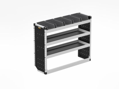 Picture of Van Guard Silver Trade Van Racking Package - Nearside for Fiat Scudo 2022-Onwards | L2 | H1 | TVR-S-019-NS