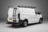 Picture of Rhino VanLadder Black - Black Rear Door Ladder with fiiting kit for Volkswagen T6 Transporter 2015-Onwards | L1 | H1 | Twin Rear Doors | BL6-LK33