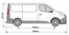 Picture of Rhino KammRack Roof Rack 2.8m long x 1.6m wide for Vauxhall Vivaro 2014-2019 | L1 | H1 | Twin Rear Doors | K629