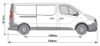 Picture of Van Guard Bronze Trade Van Racking Package - Nearside for Vauxhall Vivaro 2014-2019 | L2 | H1 | TVR-B-009-NS