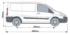 Picture of Rhino 3.1m SafeStow4 (Two Ladders) for Fiat Scudo 2007-2016 | L1 | H1 | Twin Rear Doors | RAS18-SK22