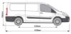 Picture of Van Guard ULTI Bar Trade System (Steel) - 3 Roof Bars for Toyota ProAce 2013-2016 | L2 | H1 | SB248-3L2H1