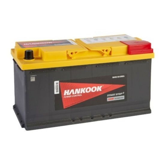 Picture of Hankook SA59520 AGM Starter Battery: Type 019 | AGM | SA59520