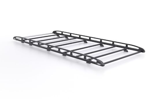 Picture of Rhino KammRack Black Roof Rack 4.2m long x 1.7m wide for Citroen Relay 2006-Onwards | L4 | H2 | Twin Rear Doors | B587