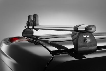 Picture of Rhino 3 Aluminium KammBar Pro Roof Bars and 4 free load stops for Peugeot Boxer 2006-Onwards | L2 | H2 | Twin Rear Doors | IA3PR