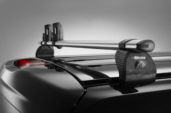 Picture of Rhino 3 Aluminium KammBar Pro Roof Bars and 4 free load stops for Nissan NV200 2009-2021 | L1 | H1 | KB3PR