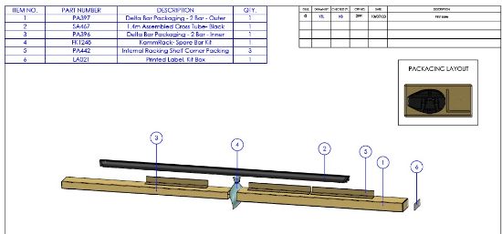 Picture of Kammrack Replacement Bar | ACB401B