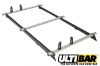 Picture of Van Guard ULTI Bar+ System (Aluminium) - 3 Roof Bars for Vauxhall Vivaro 2019-Onwards | L1 | H1 | VG339-3-L1