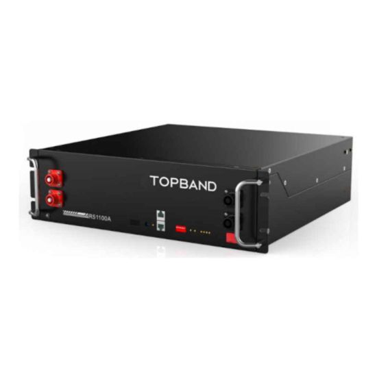 Topband RS-R Series 51.2V 100Ah Heated Lithium Battery