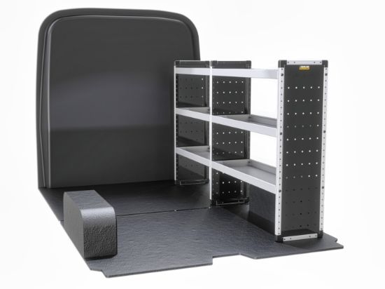 Picture of Van Guard Bronze Trade Van Racking Package - Offside for Nissan Primastar 2022-Onwards | L2 | H2 | TVR-B-004-OS