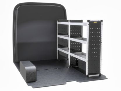 Van Guard Bronze Trade Van Racking Package - Offside for Peugeot Boxer 2006-Onwards | L1 | H1