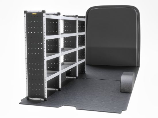 Van Guard Bronze Trade Van Racking Package - Nearside for Mercedes Sprinter 2018-Onwards | L3 | H2, H3