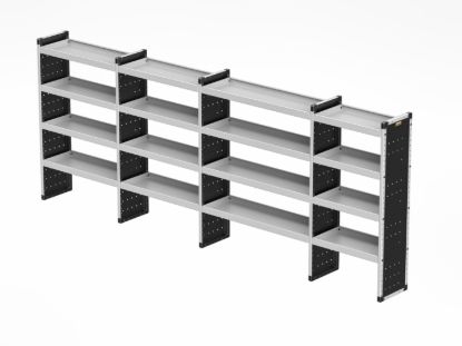 Picture of Van Guard Bronze Trade Van Racking Package - Offside for Mercedes Sprinter 2018-Onwards | L3 | H2, H3 | TVR-B-015-OS