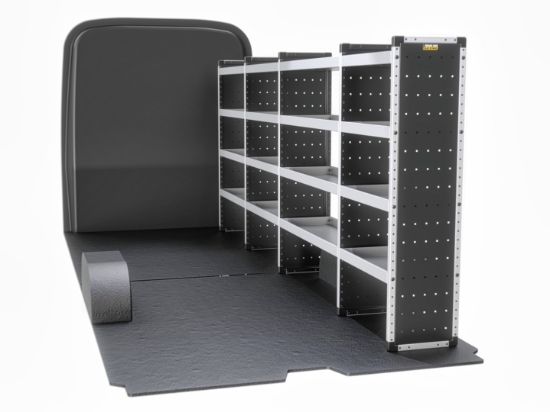 Picture of Van Guard Bronze Trade Van Racking Package - Complete Kit for Mercedes Sprinter 2018-Onwards | L3 | H2, H3 | TVR-B-015