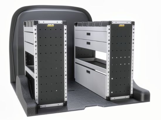 Van Guard Gold Trade Van Racking Package - Complete Kit for Toyota Proace City 2020-Onwards | L1 | H1