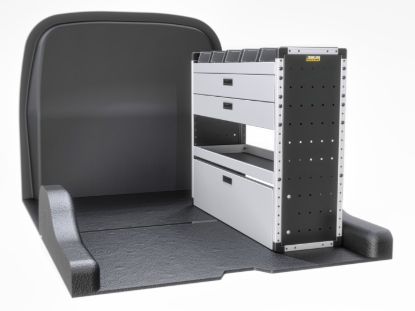 Van Guard Gold Trade Van Racking Package - Offside for Toyota Proace City 2020-Onwards | L2 | H1