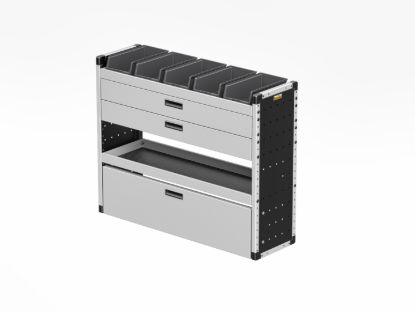 Picture of Van Guard Gold Trade Van Racking Package - Complete Kit for Toyota Proace City 2020-Onwards | L2 | H1 | TVR-G-002