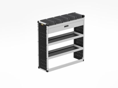 Picture of Van Guard Gold Trade Van Racking Package - Nearside for Nissan NV300 2016-Onwards | L2 | H2 | TVR-G-004-NS
