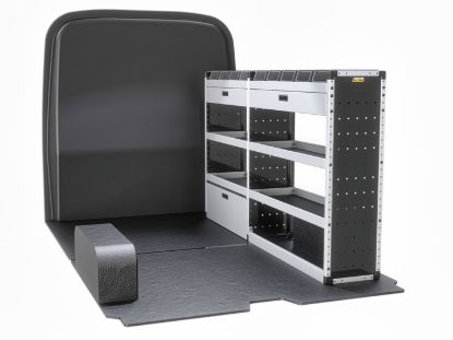 Picture of Van Guard Gold Trade Van Racking Package - Offside for Nissan Primastar 2022-Onwards | L2 | H2 | TVR-G-004-OS