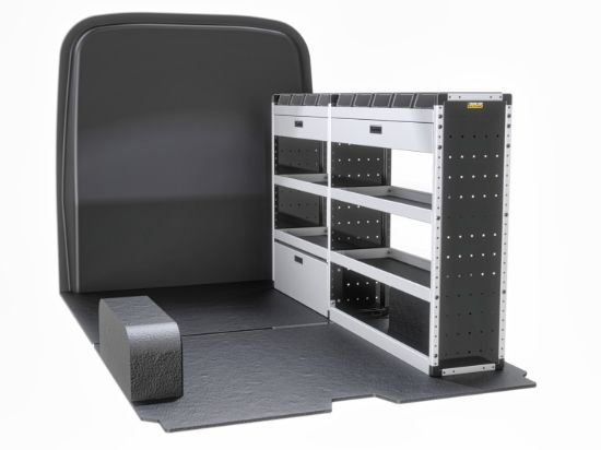 Picture of Van Guard Gold Trade Van Racking Package - Complete Kit for Renault Trafic 2014-Onwards | L2 | H2 | TVR-G-004