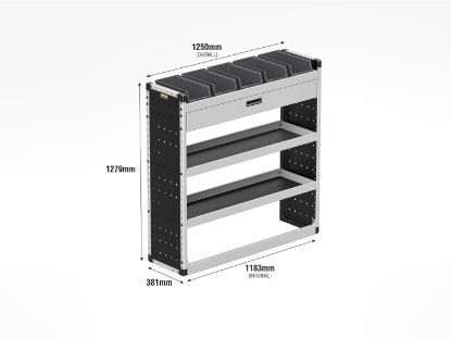 Picture of Van Guard Gold Trade Van Racking Package - Complete Kit for Toyota Proace Max 2024-Onwards | L2 | H1 | TVR-G-005