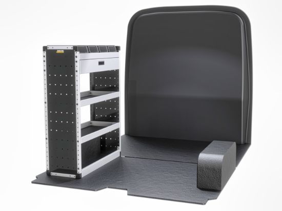 Van Guard Gold Trade Van Racking Package - Nearside for Peugeot Boxer 2006-Onwards | L1 | H1
