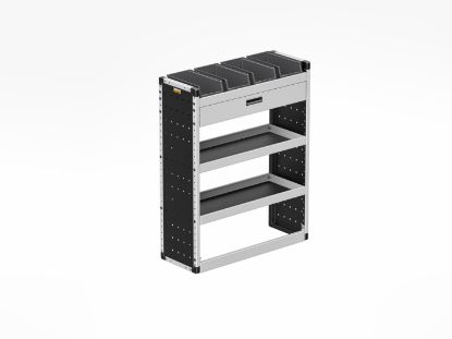 Picture of Van Guard Gold Trade Van Racking Package - Nearside for Vauxhall Movano 2022-Onwards | L1 | H1 | TVR-G-010-NS
