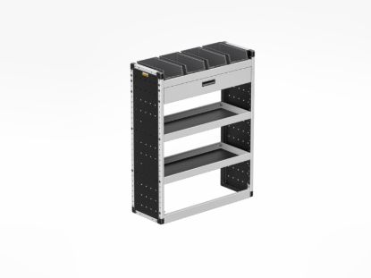 Picture of Van Guard Gold Trade Van Racking Package - Nearside for Vauxhall Movano 2022-Onwards | L1 | H1 | TVR-G-010-NS