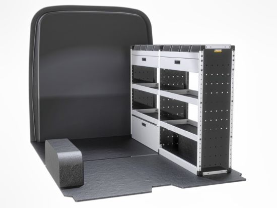 Van Guard Gold Trade Van Racking Package - Offside for Vauxhall Movano 2022-Onwards | L1 | H1