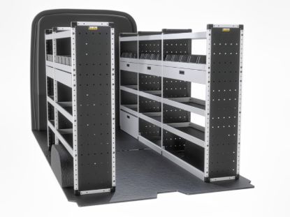 Van Guard Gold Trade Van Racking Package - Complete Kit for Volkswagen Crafter 2017-Onwards | L4 | H3, H4