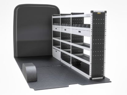 Picture of Van Guard Gold Trade Van Racking Package - Complete Kit for Volkswagen Crafter 2017-Onwards | L4 | H3, H4 | TVR-G-012