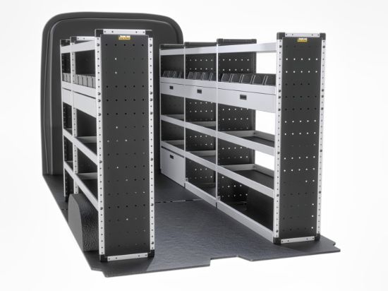 Van Guard Gold Trade Van Racking Package - Complete Kit for MAN TGE 2017-Onwards | L4 | H3, H4