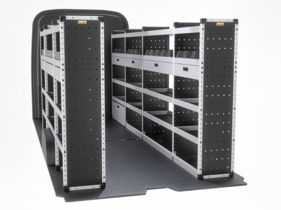 Van Guard Gold Trade Van Racking Package - Complete Kit for Mercedes Sprinter 2018-Onwards | L3 | H2, H3