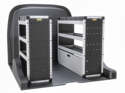 Van Guard Silver Trade Van Racking Package - Complete Kit for Toyota Proace City 2020-Onwards | L1 | H1