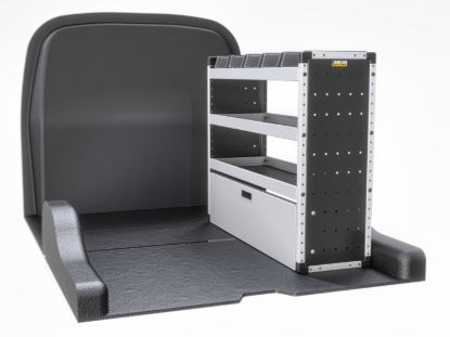 Van Guard Silver Trade Van Racking Package - Offside for Toyota Proace City 2020-Onwards | L2 | H1